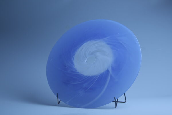 Wormhole disc blue